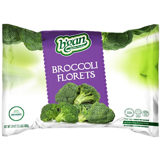 Eden Kosher Broccoli Florets      672 g, $2.13/100g