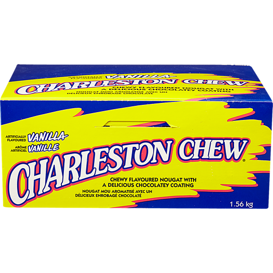 Charleston Chew, Vanilla 24x65.0 g, $1.76/100g
