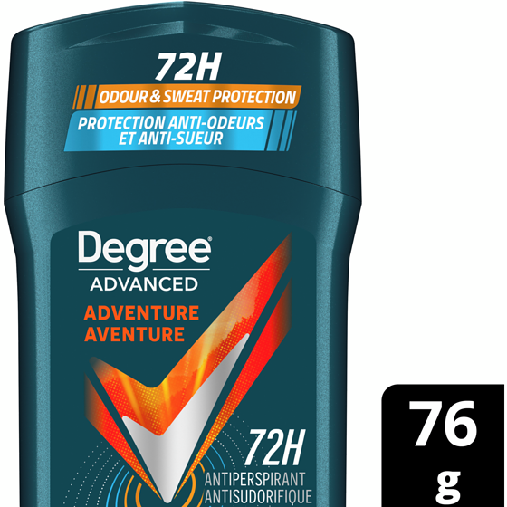 Degree MotionSense Antiperspirant Advanced Adventure 72h 76 g, $7.62/100g