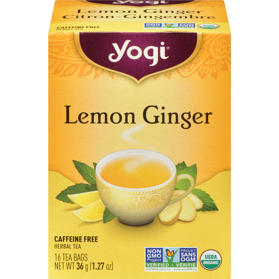 Yogi Lemon Ginger 16 ea, $43.69/100ea