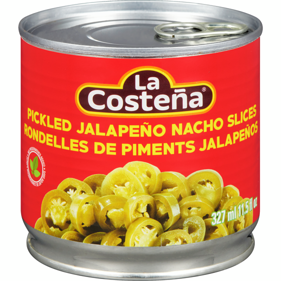 La Costena Pickled Jalapeño Slices for Nachos 327 ml, $1.22/100ml