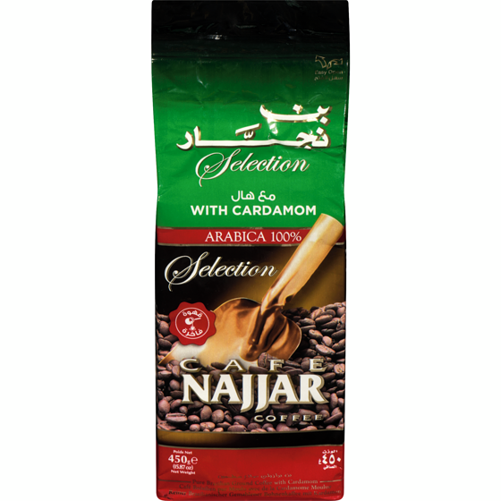 Najjar Coffee Selection with Cardamon    450 g, $2.89/100g