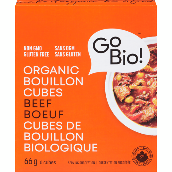 Go Bio Gobio Cubes De Bouillon Au Boe 66 g, 6,35 $/100g