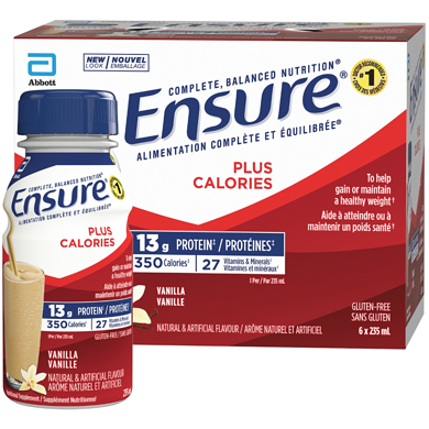 Garantir Boisson vanille Plus Calories 6x235.0 ml, 0,85 $/100ml