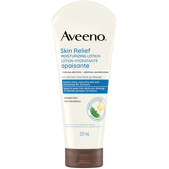 Aveeno Lotion hydratante apaisante au menthol rafraîchissant 227 ml, 5,06 $/100ml