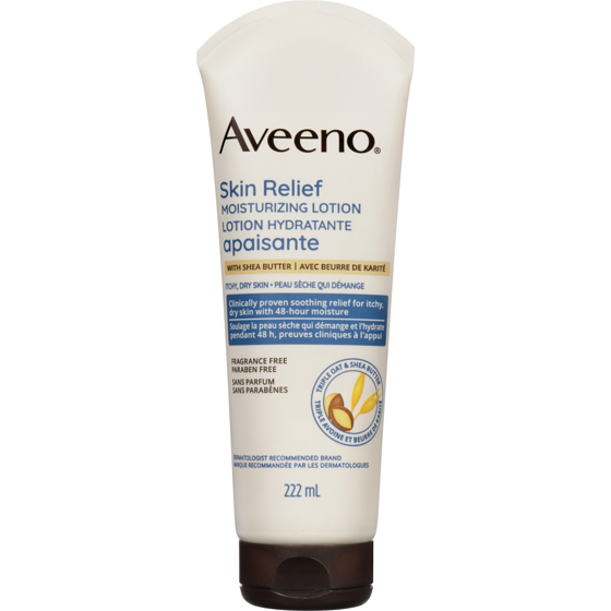 Aveeno Skin Relief Moisturizing Lotion Fragrance Free 222 ml, $5.40/100ml