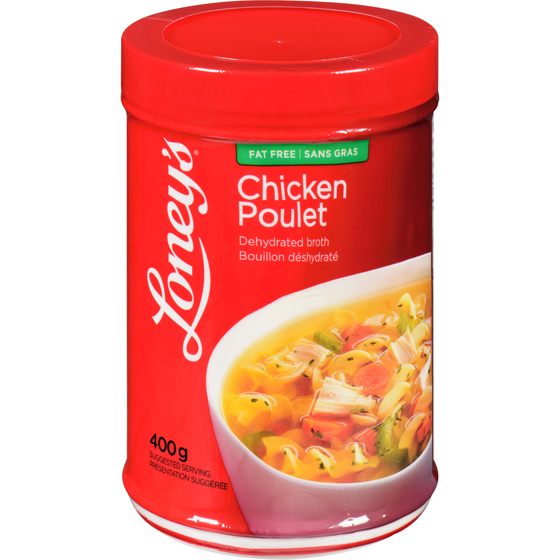 Loney's Dehydrated Chicken Bouillon 400 g, $1.63/100g