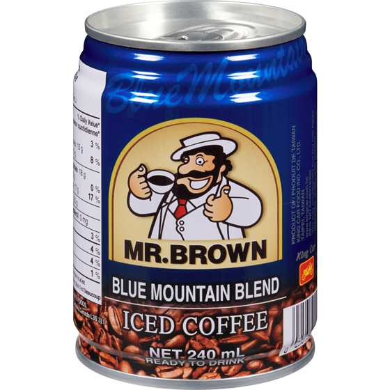 Mr Brown Iced Coffee, Blue Mountain 240 ml, $0.75/100ml