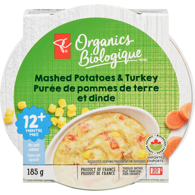 PC Organics Mashed Potatoes & Turkey