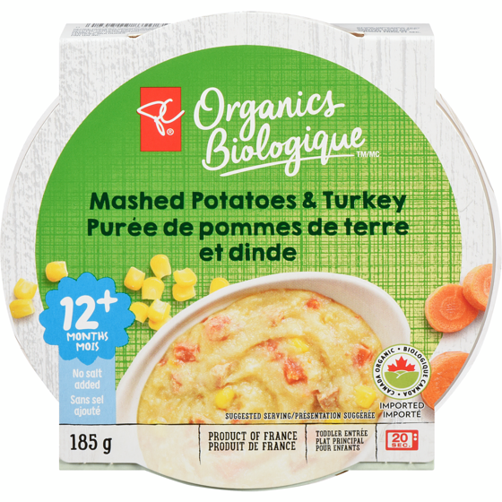 Purée De Pommes De Terre Et Dinde PC Biologique