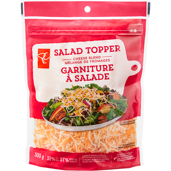 PC Salad Topper Shredded Cheese Blend PC.ca