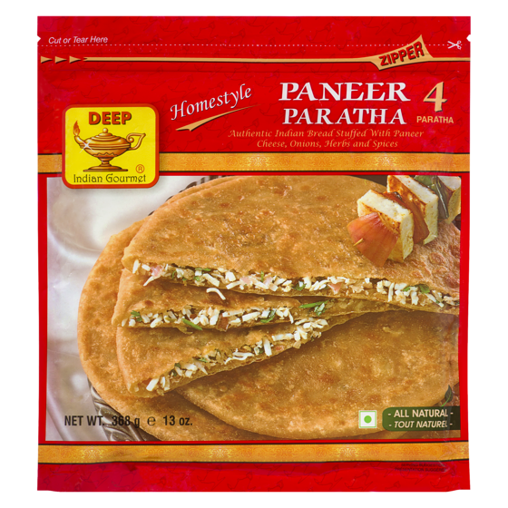 Deep Paratha, Paneer 370.5 g, $0.94/100g