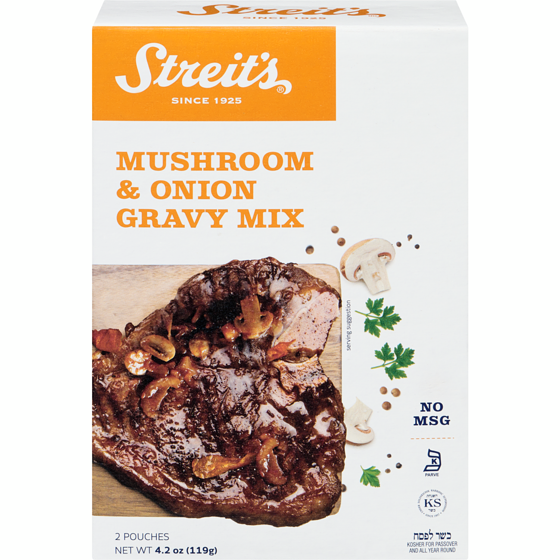 Streit's Kosher Gravy Mix, Mushroom Onions 119 g, $2.94/100g