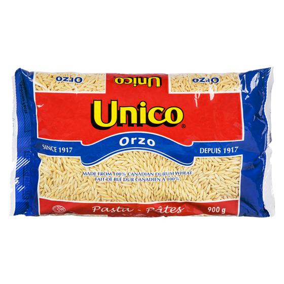 Unico Orzo 900 g, $0.33/100g