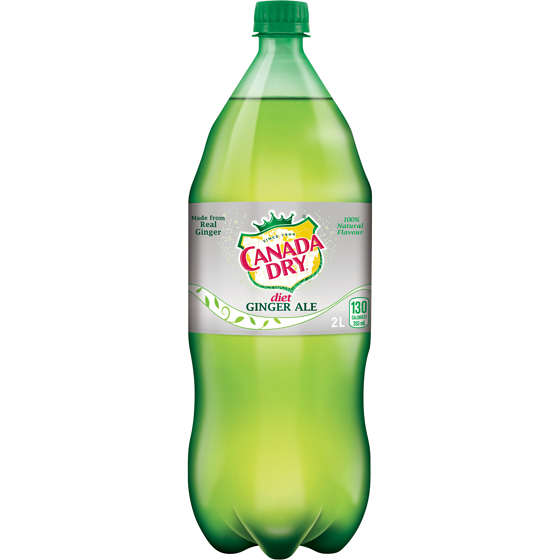 Canada Dry Diet Ginger Ale 2 l, $0.10/100ml