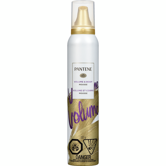 Pantene Triple action Volume mousse capillaire à tenue maximale 187 g, 4,01 $/100g