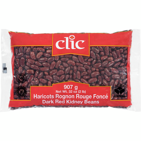 Clic Kidney Beans, Dark Red 907 g, $0.50/100g