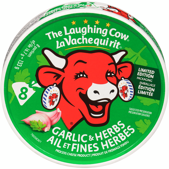 The Laughing Cow Garlic & Herb 133 g, $4.35/100g