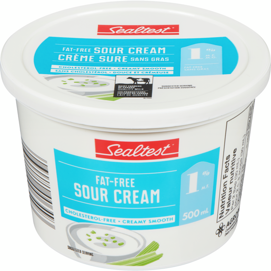 Sealtest 1% Sour Cream (500 Ml) 500 ml, $1.00/100ml