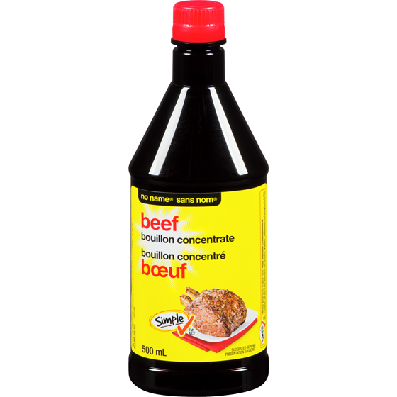 No Name Beef Bouillon Concentrate 500 ml, $1.40/100ml