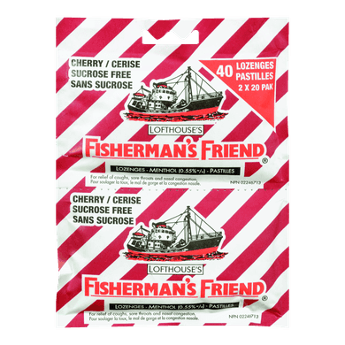 Fisherman's Friend Cherry, Twin Pack 40 ea, $0.10/1ea
