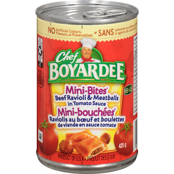 Chef Boyardee Mini Bites 425 g, $0.77/100g