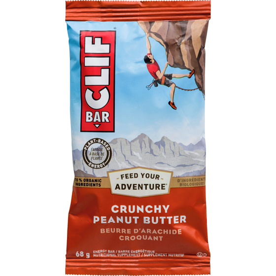 Clif Barres énergétiques Beurre d’arachide croquant 68 g, 2,94 $/100g