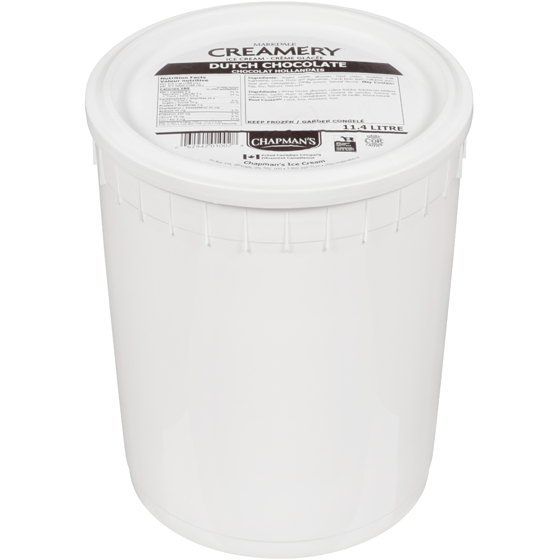 Chapman’s Markdale Creamery Chocolat hollandais crème glacée 11.4 l, 0,31 $/100ml