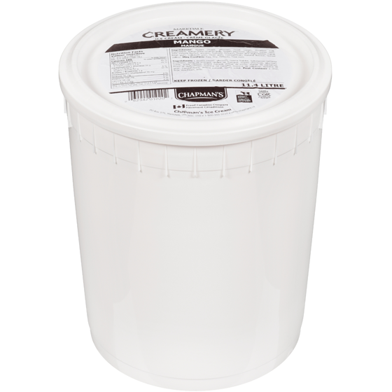 Chapmans Markdale Creamery Mango Ice Cream 11.4 l, $0.31/100ml