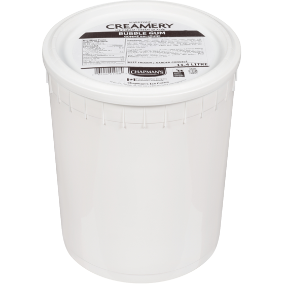 Chapmans Markdale Creamery Bubblegum Ice Cream 11.4 l, $0.31/100ml