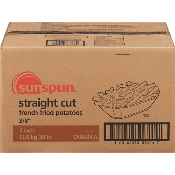 Sunspun Straight Cut French Fried Potatoes, French Fries (Limit of 10) 2.27 kg, $1.52/100g