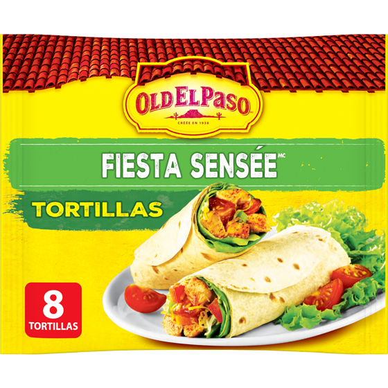 Old El Paso Tortillas Fiesta Sensée 311 g, 1,28 $/100g