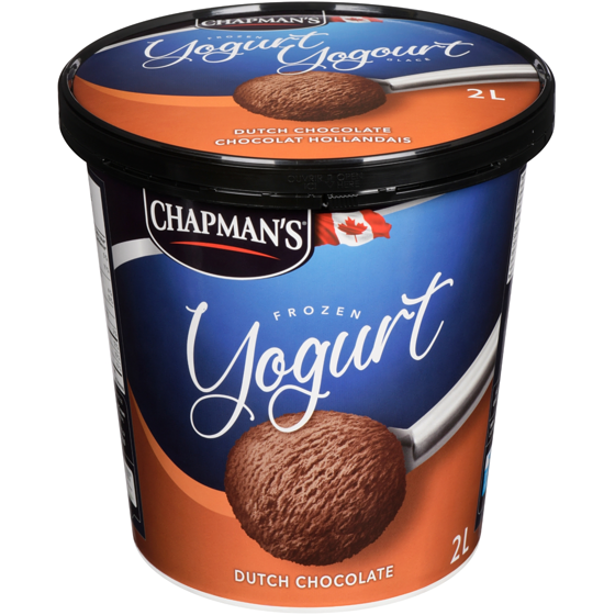Chapmans Frozen Yogurt Dutch Chocolate 2 l, $0.47/100ml