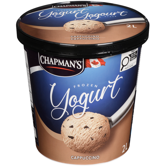 Chapmans Frozen Yogurt Cappuccino 2 l, $0.33/100ml
