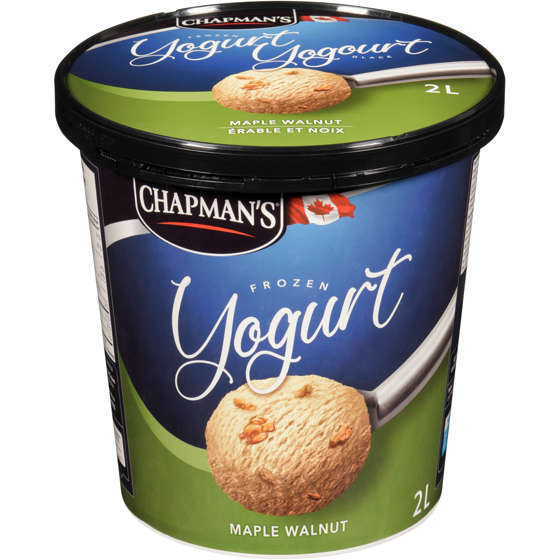 Chapmans Frozen Yogurt Maple Walnut 2 l, $0.33/100ml