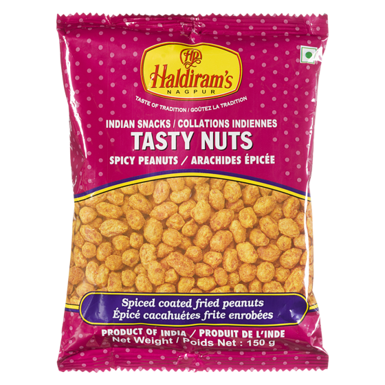 Haldiram Tasty Nuts Peanuts 150 g, $1.33/100g