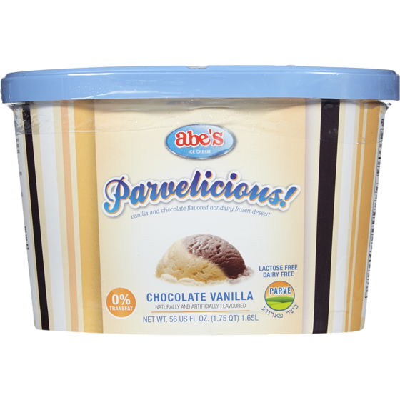 abes Kosher Dairy Free Frozen Dessert, Chocolate Vanilla 1.65 l, $0.91/100ml