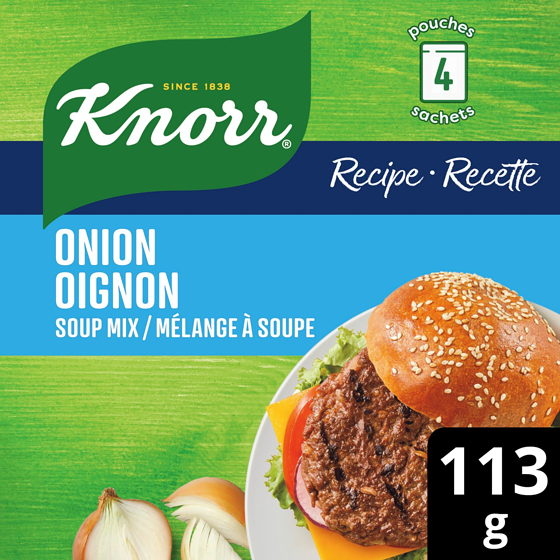 Knorr Mélange à Soupe savoureux Oignon 113 g, 3,10 $/100g