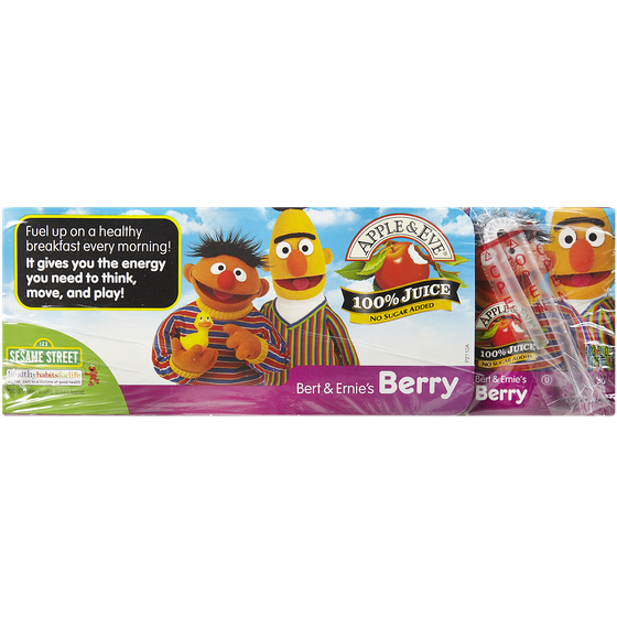 Ice River Springs Kosher Bert & Ernie's Berry Juice 8x125.0 ml, $0.85/100ml