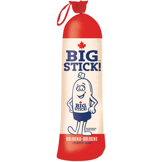 Maple Leaf Big Stick Large Wax Bologna $32.90/1kg $14.93/1lb