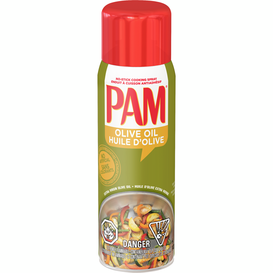 Pam Cooking Spray with Olive Oil 141 g, $4.60/100g