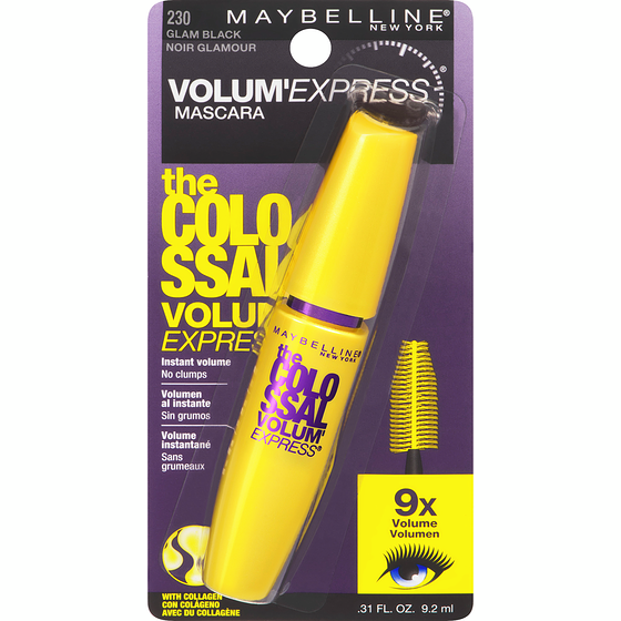 Maybelline Volume Express Mascara Glam Black 230 9.2 ml, $108.59/100ml