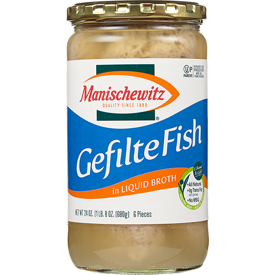 Manischewitz Kosher Gefilte Fish in Liquid Broth 680 g, $2.50/100g