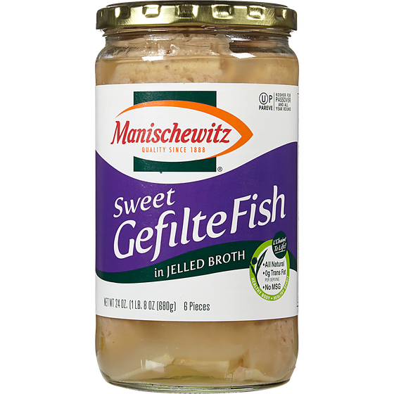 Manischewitz Kosher Sweet Gefilte Fish 680 g, $2.50/100g