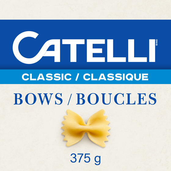 Catelli Classic, Medium Bows Pasta 375 g, $0.47/100g