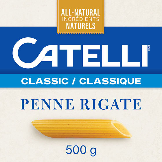 Catelli Classic, Penne Rigate Pasta 500 g, $0.35/100g