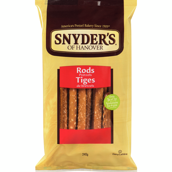Snyders Bâtonnets de bretzel 240 g, 1,67 $/100g