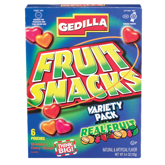 Gedilla Fruit Snacks Variety Pack 153 g, $4.24/100g