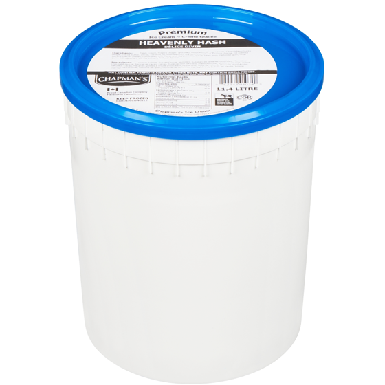 Chapmans Premium Heavenly Hash Ice Cream 11.4 l, $0.39/100ml