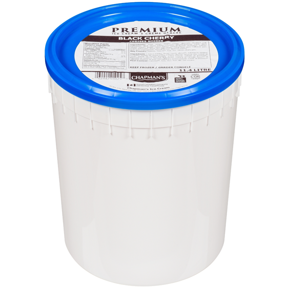 Chapmans Premium Black Cherry Ice Cream 11.4 l, $0.39/100ml